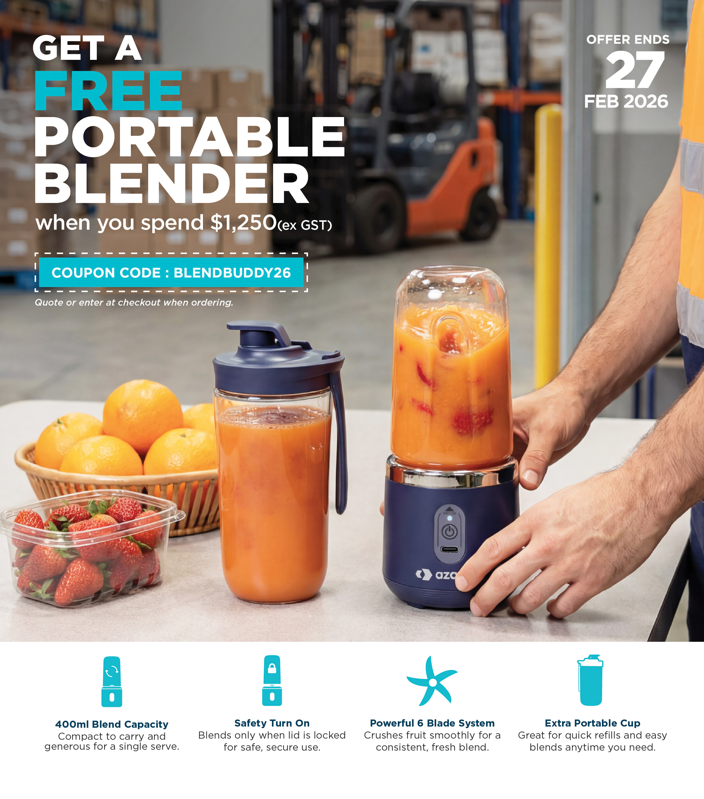 FREE Azapak BlendBuddy (Feb 26)